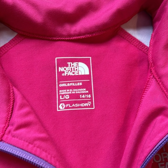 Northface Quarter Zip Size Large - Picture 3 of 8